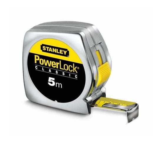 Mètre Ruban 5mx25mm 'powerlock Classic Abs' - Stanley - 1-33-195