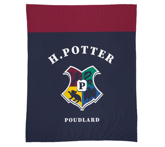 Plaid Polaire Imprimé, Harry Potter Stripe 125x150cm