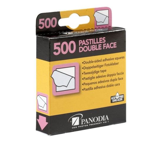 Boîte De 500 Pastilles Adhésives Double-face