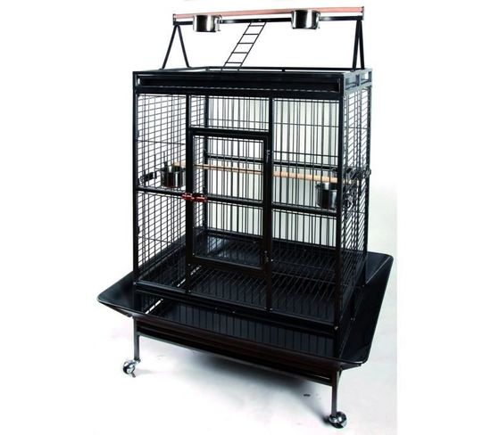 Cage Big Perroquet 102x79x171cm Pour Oiseau