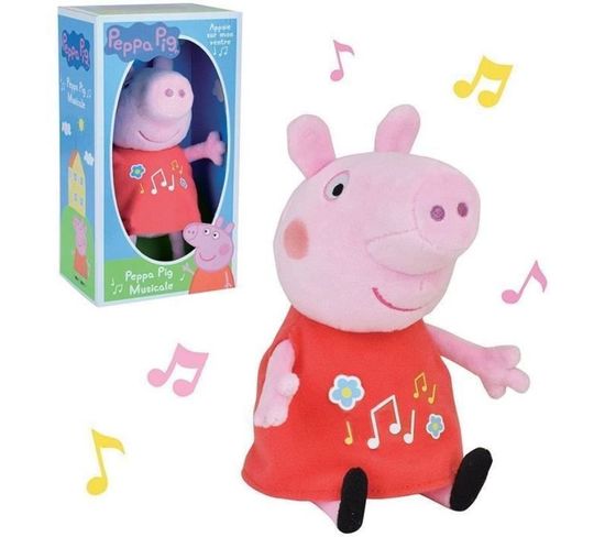 Peluche Musicale ± 20 Cm Peppa Pig