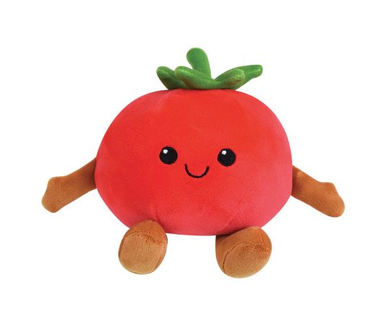 Peluche Fruity's Bean Bag Tomate Rouge - Hauteur 11 Cm