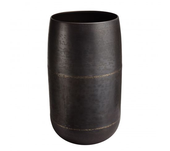 Jonas - Vase Largeur 30.5cm Hauteur 52.5cm Acier Couleur Bronze Cuivré
