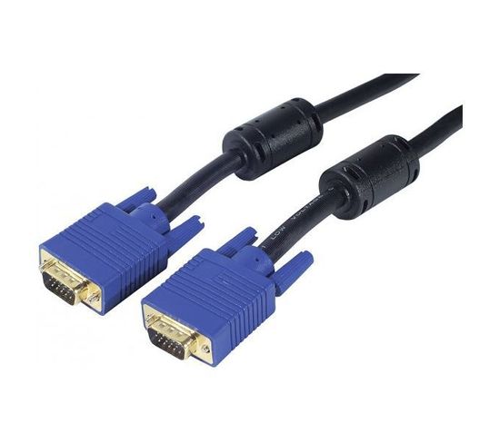 Cable Vga 0.50m Noir Or