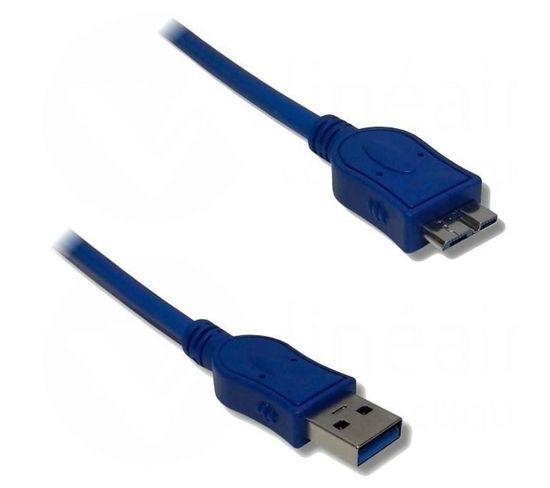 Câble Usb 3.0 A Mâle / Micro B Mâle