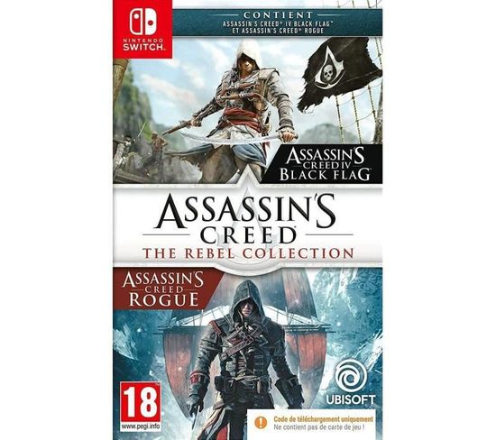 Assassin's Creed - Rebel Collection (code Dans La Boite) Jeu Switch