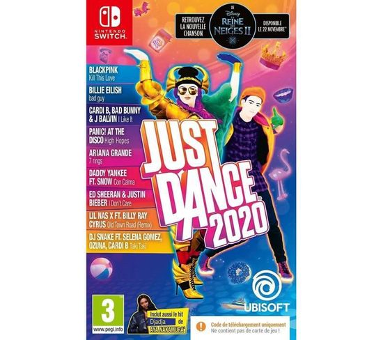 Just Dance 2020 (code Dans La Boite) Jeu Switch