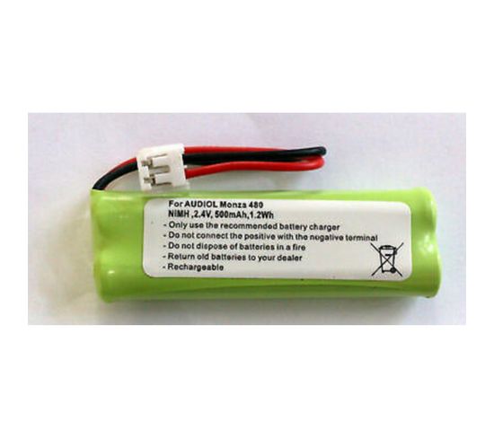 Batterie 2.4v 500mah Cpaa24020 22u009 Pour Telephone