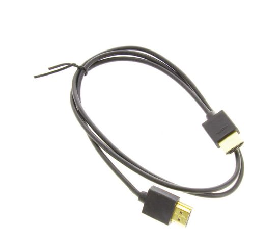 Câble HDmi Male/male 1 Mètre  90038 Pour Ecran Ordinateur