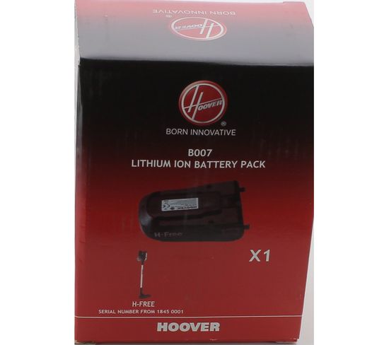 Batterie B007 35602163 Pour Aspirateur Hoover