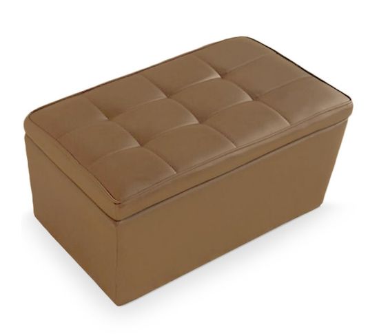 Banquette Coffre "prunille" 85cm Taupe