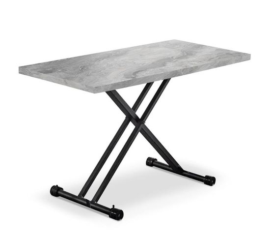Table Basse Relevable "becca" 120cm Gris