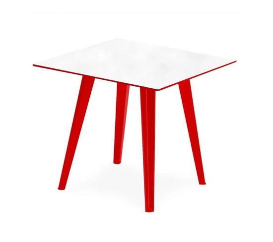 Table D'appoint 1 Cover "tableau Effaçable" 40cm Rouge
