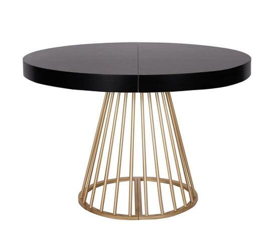 Table De Repas Extensible "resoa" 110-260cm Noir