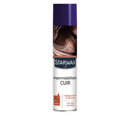 Spray anti-tâches et STARWAX imperméabilisant pour cuir