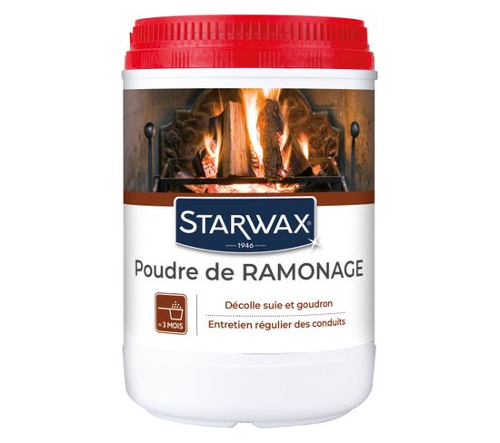 Poudre De Ramonage Spécial Cheminée - 1kg - Starwax