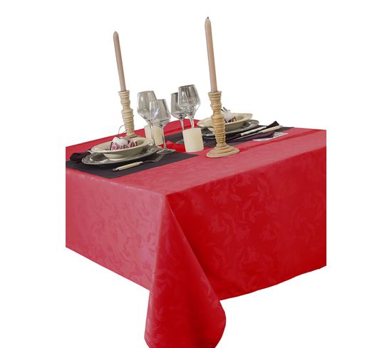 Nappe Ombra Rouge Rect 150x300 Cm