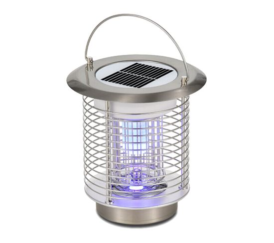Lanterne Anti-moustiques Solaire Rechargeable 2w - Voltman