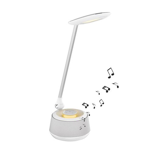 Lampe De Bureau Avec Lumières LED Et Enceinte Bluetooth®