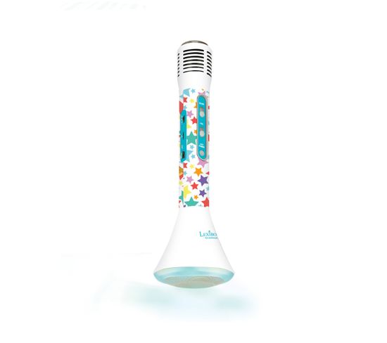 Micro Karaoké Sans Fil Avec Enceinte Bluetooth® Intégrée, Lumières Et Changement De Voix Iparty®