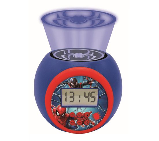 Réveil Projecteur Spiderman Fonction Minuteur