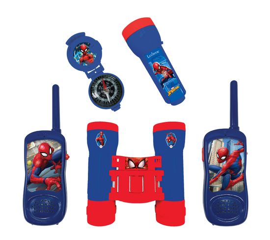 Kit D’aventurier Avec Talkie-walkies Portée 120m Spider-man