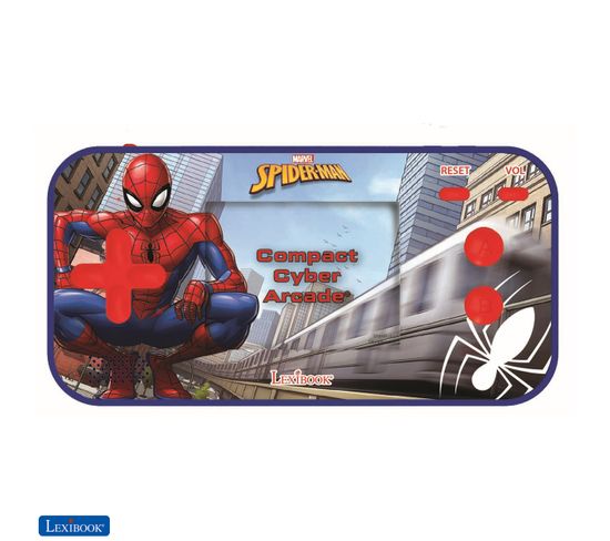 Console Portable Compact Cyber Arcade® Spiderman - Écran 2.5'' 150 Jeux Dont 10 Spiderman