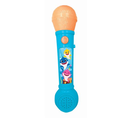 Microphone Lumineux Avec Mélodies Et Effets Sonores Baby Shark