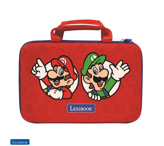 Sacoche De Transport Super Mario Pour Consoles Portables Et Tablettes Jusqu'à 10"
