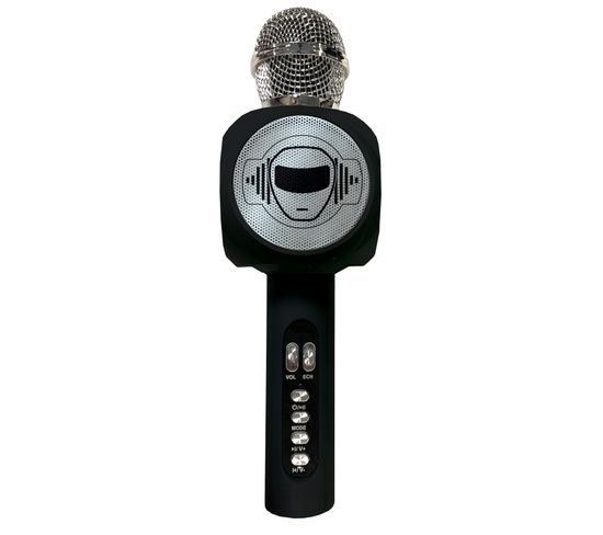 Micro Karaoké Sans Fil Avec Enceinte Bluetooth® Iparty, Lumières Et Fonction Changement De Voix