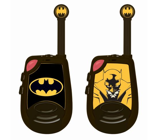 Talkie-walkies Digitaux Batman Portée 2km Fonction Morse