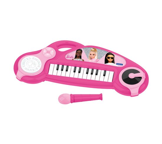 Piano Électronique Pour Enfants Barbie Avec Effets Lumineux Et Microphone