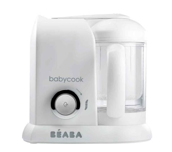 Robot Bébé Babycook Solo 3 En 1 Blanc Et Argent