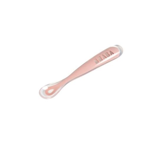 Beaba Cuillere 1er Âge Silicone Old Pink