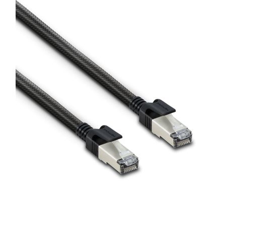 Câble Ethernet Rj45 Cat 8 Mâle/mâle Tressé - S/ftp 5 M