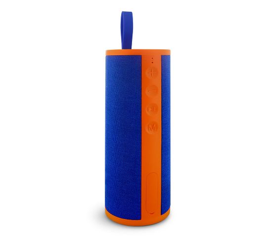 Enceinte Portable Xtra Sound Bluetooth 12 W - Orange Et Bleue