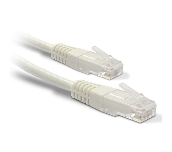 Câble Ethernet Rj45 Cat 6a Mâle/mâle Droit - Utp 20 M