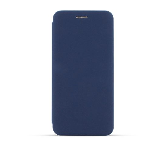 Etui Folio Soft Touch Pour iPhone 14 - Bleu