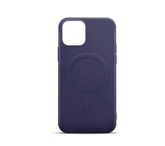 Coque Rigide Compatible Magsafe Pour iPhone 14 - Bleu