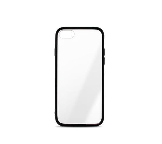 Coque Semi-rigide Color Edge  Pour iPhone 6/7/8/se 2020 - Contour Noir