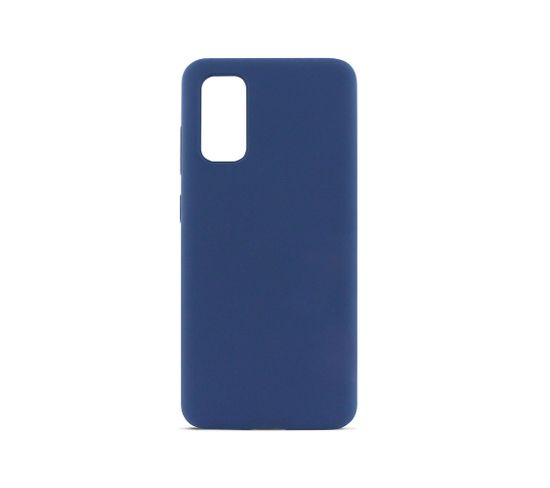Coque Semi-rigide Ultimate Soft Touch Pour Samsung S20 - Bleue