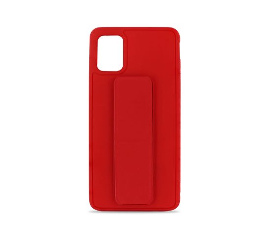 Coque Semi-rigide Magnétique Avec Support Pour Samsung A51 - Rouge