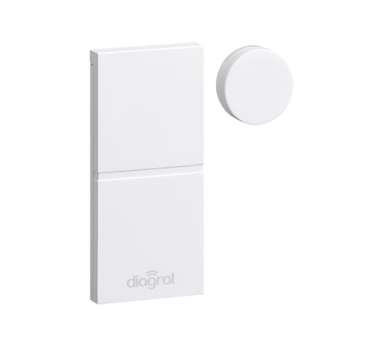 Détecteur D'ouverture Miniature Diag39apx Blanc - Diagral
