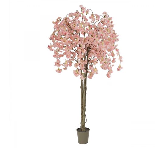 Cerisier Artificiel Retombant Rose 180cm