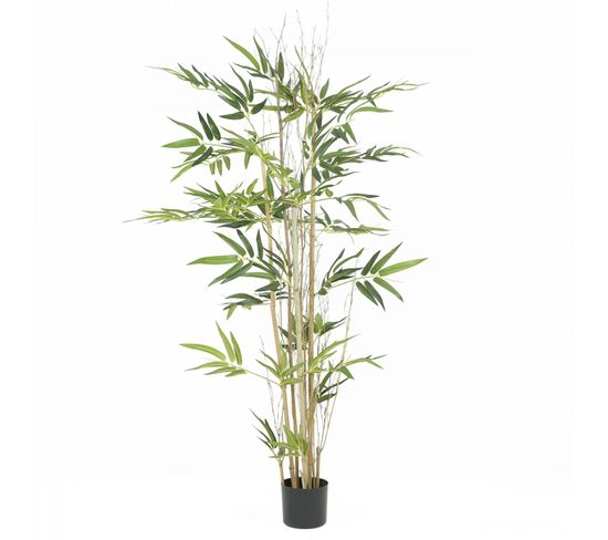 Bambou Artificiel 3 Troncs Naturels 150cm