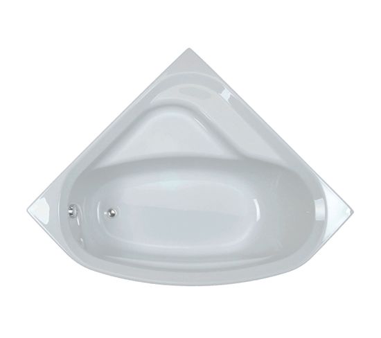 Baignoire D'angle Jacana Angle - Tablier Acrylique Inclus 120 X 120 Cm