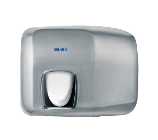 Sèche-mains Électrique Avec Buse Orientable 360° Inox 304 Satiné - Delabie - 6614