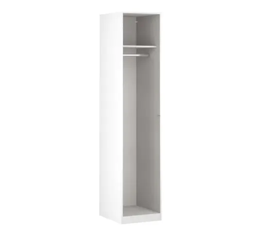 Armoire dressing blanc EXTENSO L.250 compo 7 vue de profil