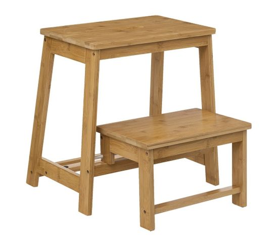 Tabouret Marche Pied Bambou