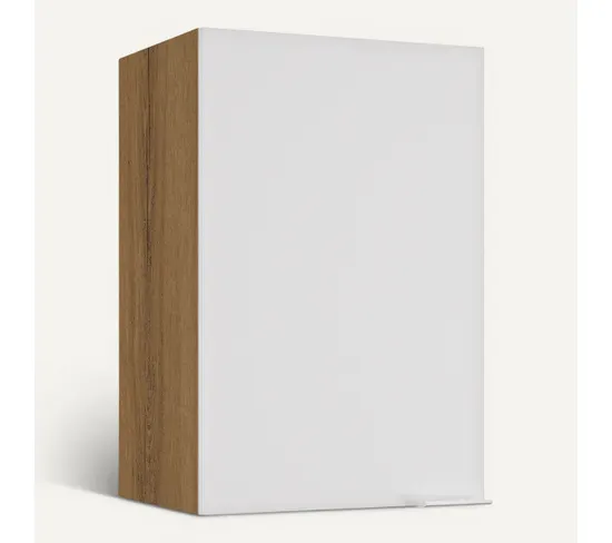 Ensemble Cuisine EDEN - Blanc - L.240 cm vue 3/4